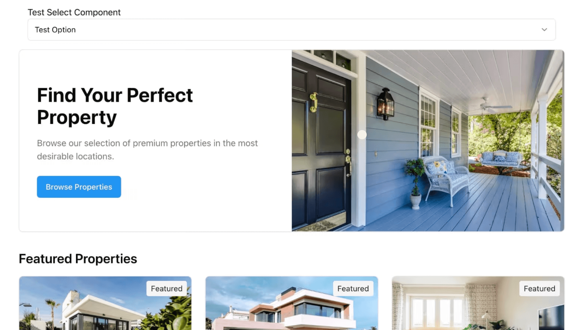 Reality Sphere — Real Estate (US) website